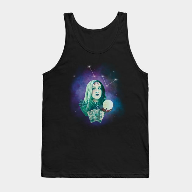 Goth fortune teller Tank Top by Improgism 